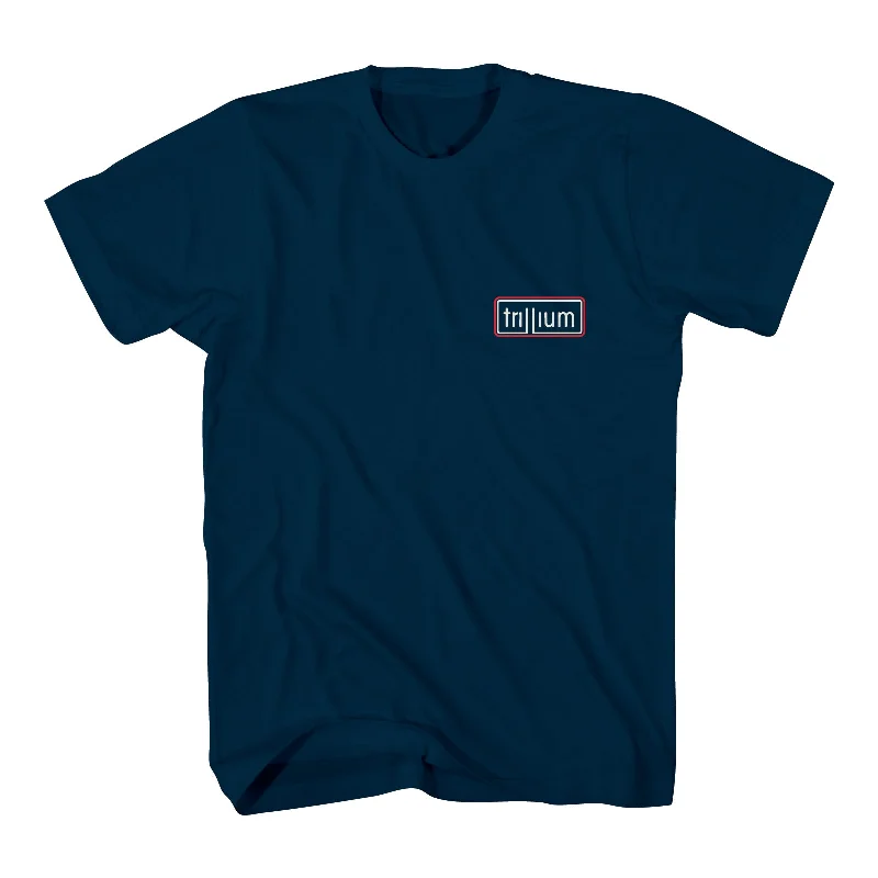 Parallel Box T-Shirt Navy