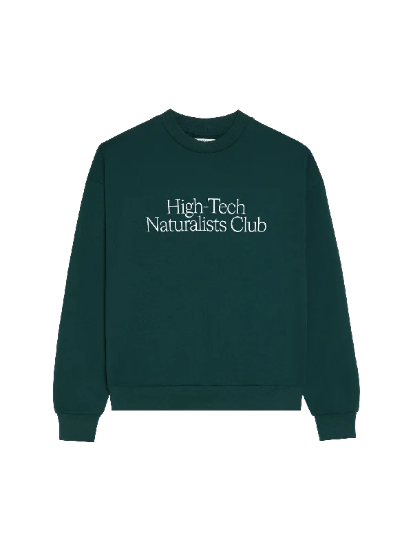 Womens High-Tech Naturalists Club Sweatshirt—foliage green