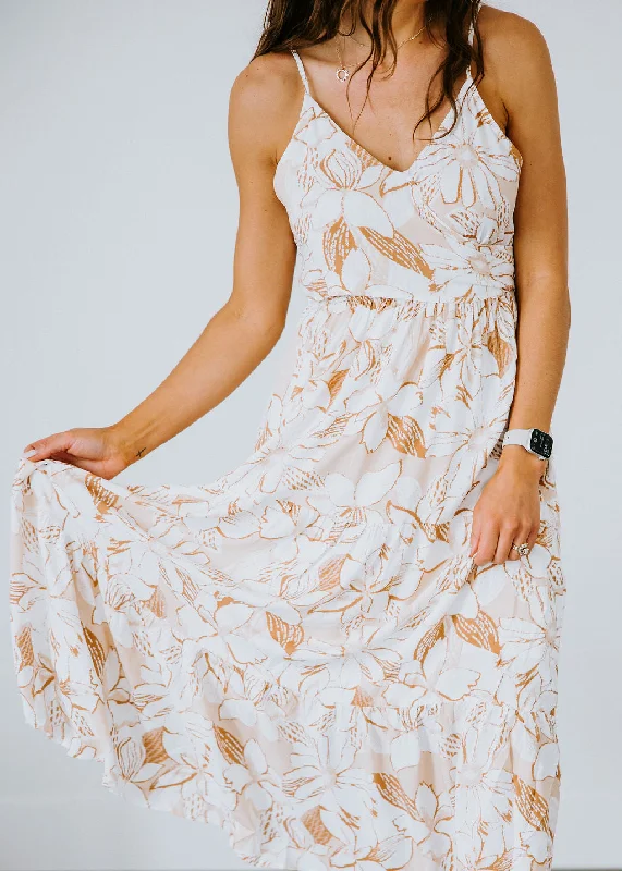 Roma Floral Maxi Dress