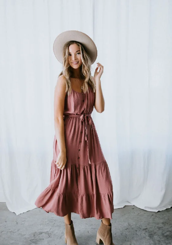 Nicole Tiered Maxi Dress