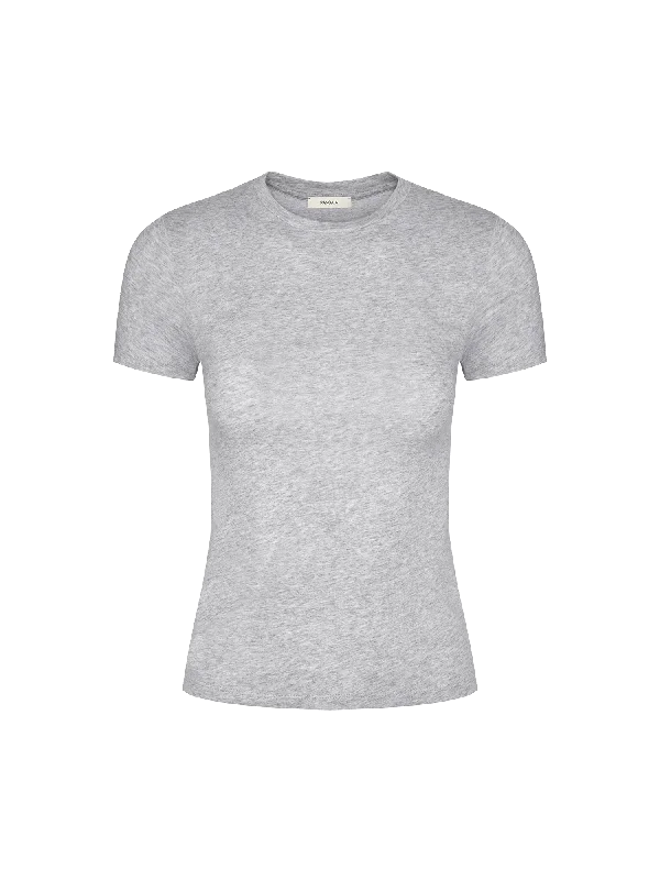 Women's 365 Cotton-Stretch T-shirt—grey-marl