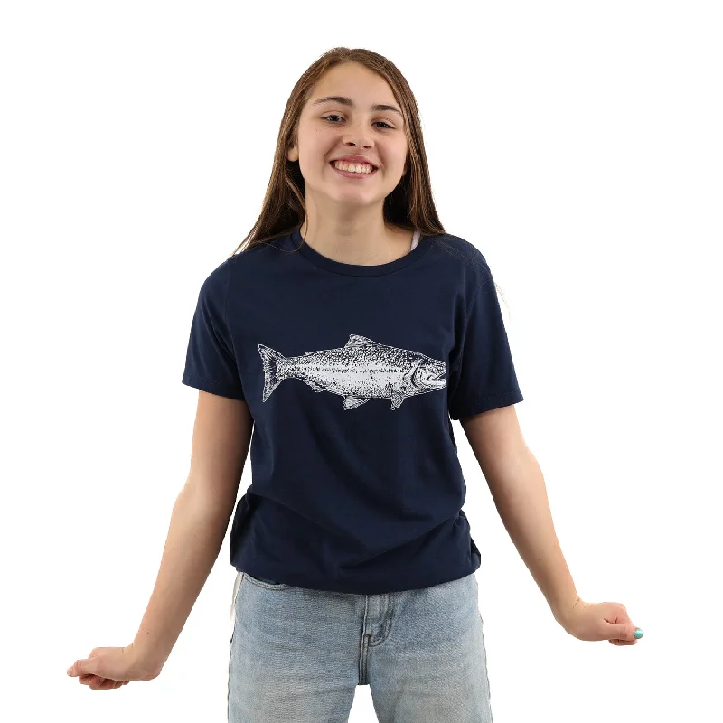 Women's Single Salmon T Shirt