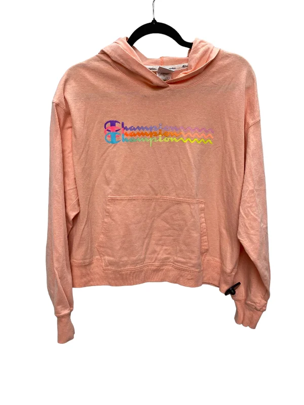 Sweatshirt Hoodie By Champion  Size: L