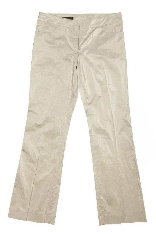 Original Alexander McQueen - Silver Pants - IT 40