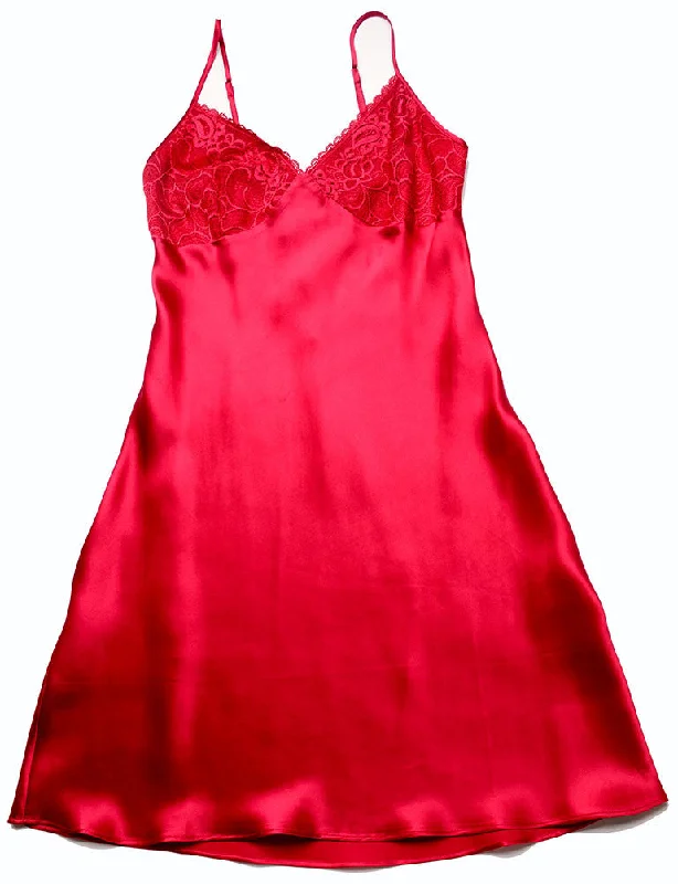 Shirley McCoy Silk Charmeuse Chemise SM204A1