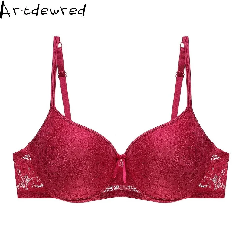 Sexy Push Up Bra Plus Size A B C D Cup Women Bra Brassiere Adjustment Plunge Lingerie Bras For Women Underwire Underwear BH Top