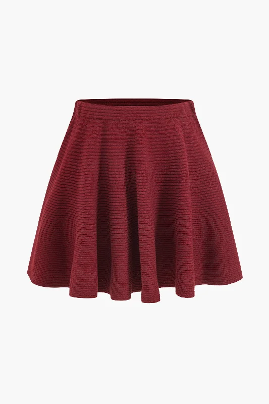 Sweater Mini Skirt