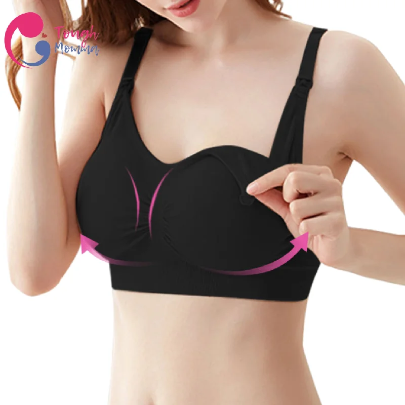 ToughMomma Classic Seamless Wireless Nursing Bra