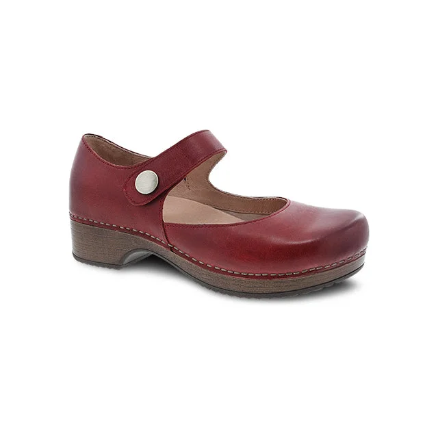 Women's Beatrice Red Waxy Burnished Shoe