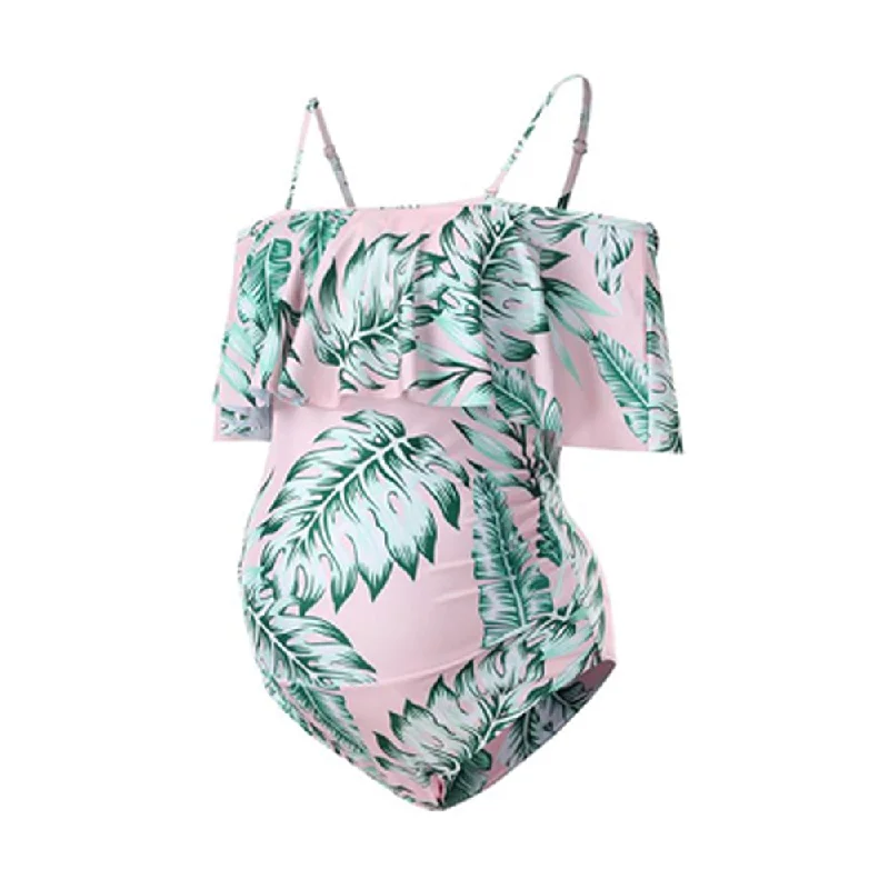 Maternity Ruffled Swimsuit