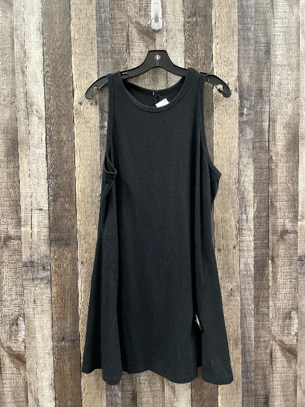 Black Dress Casual Short A New Day, Size Xl