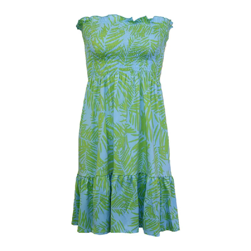 La Mer Luxe Paradise Izzy Dress - Caroline/Lime