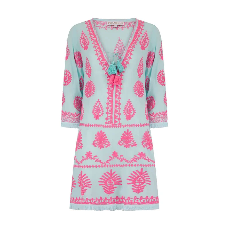 Pranella Aggie Dress Cover Up - Neon Pink