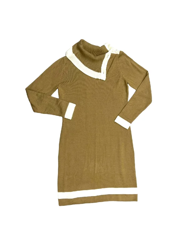 Tan Dress Sweater Calvin Klein, Size M