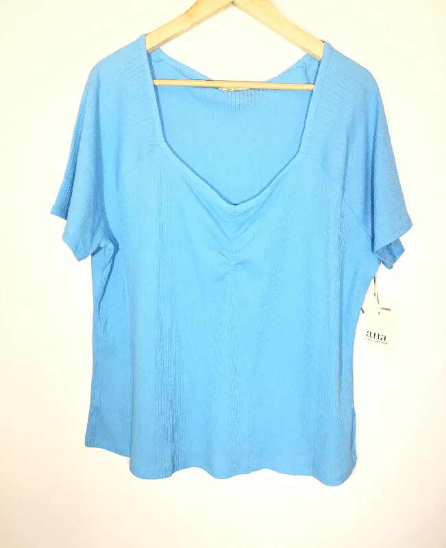 Top Short Sleeve By Ana  Size: 2x