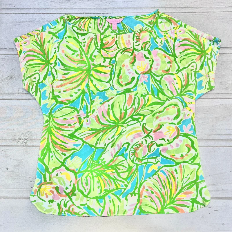 Top Short Sleeve Designer By Lilly Pulitzer  Size: S