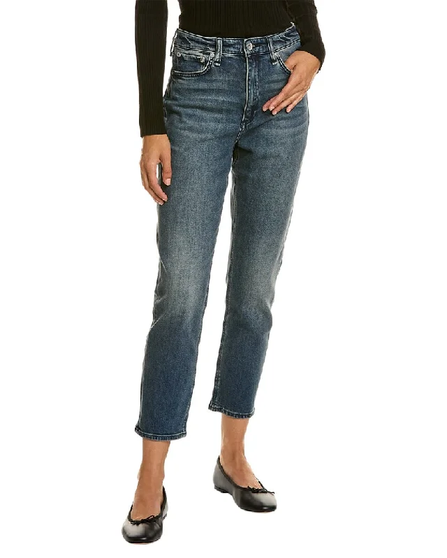 rag & bone Nina High-Rise Vallery Ankle Cigarette Leg Jean