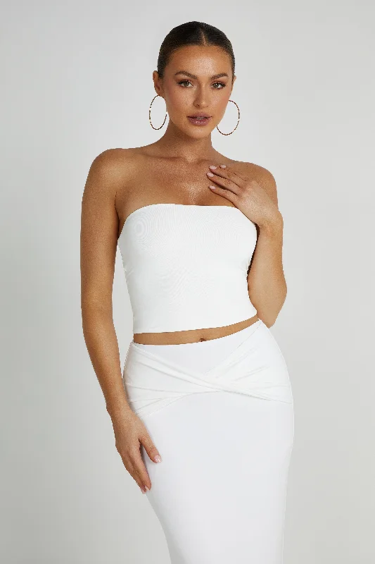 Dakota Tube Top - White