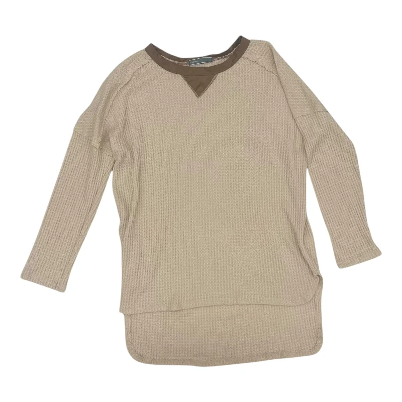 Top Ls By Cherish In Cream, Size:L