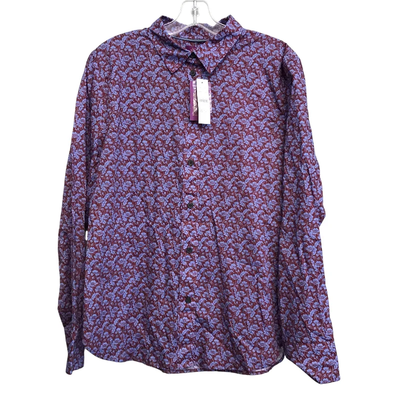 Top Ls By J. Crew In Blue, Size:L