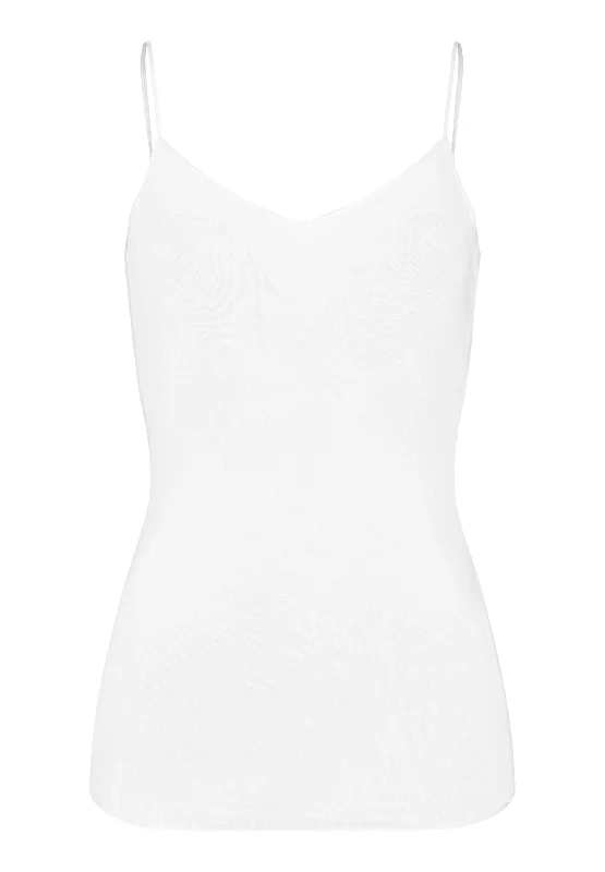 Cotton Seamless Padded Cotton Camisole | White 71605-101