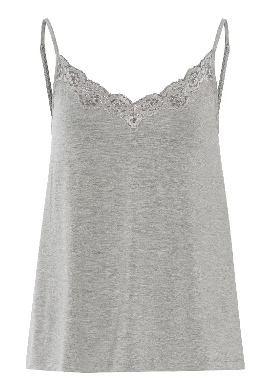 Natural Elegance Camisole | Grey Melange 74904-958