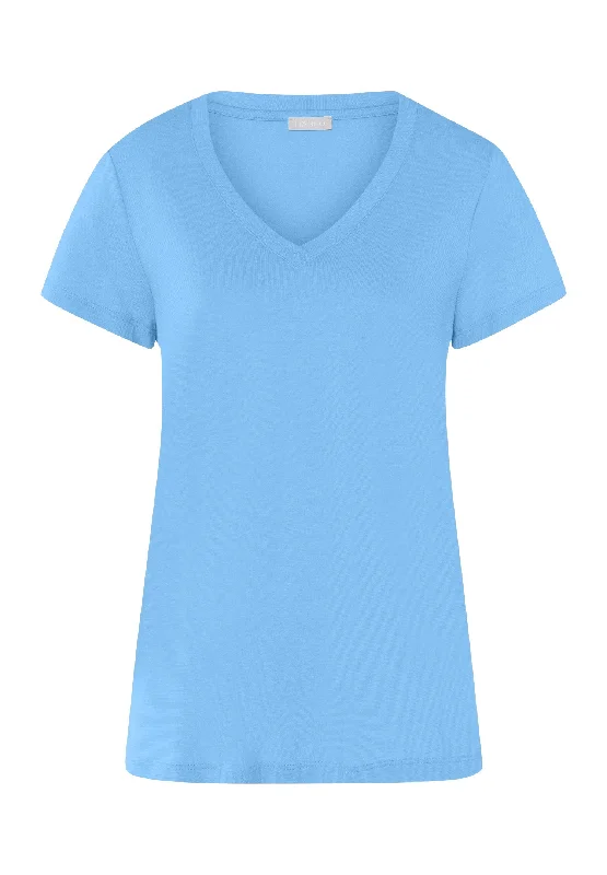 Sleep And Lounge V-Neck T-Shirt | Angelite 77876-2547