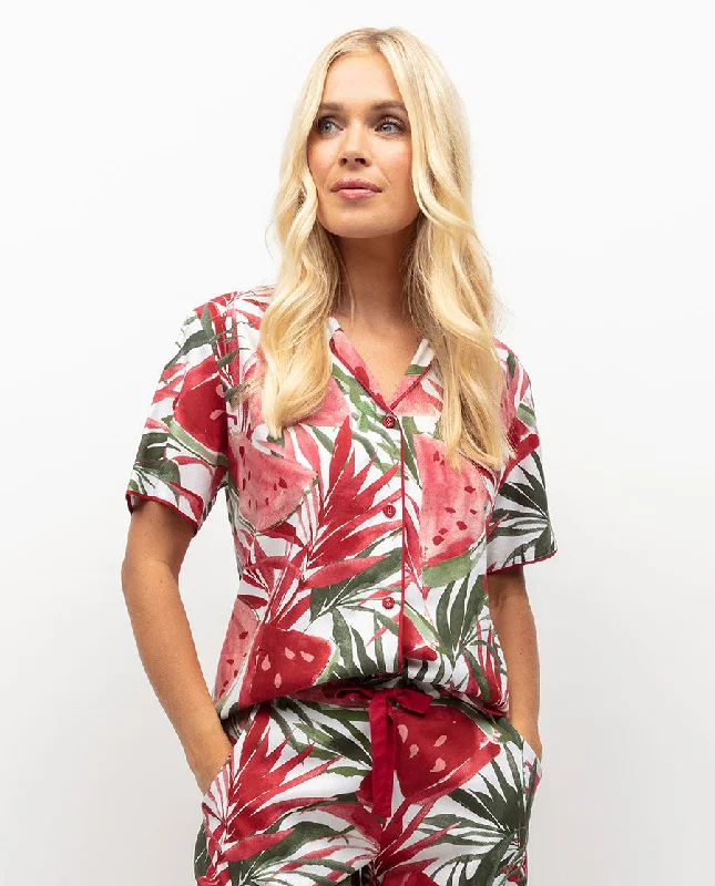 Mel Watermelon Print Pyjama Top