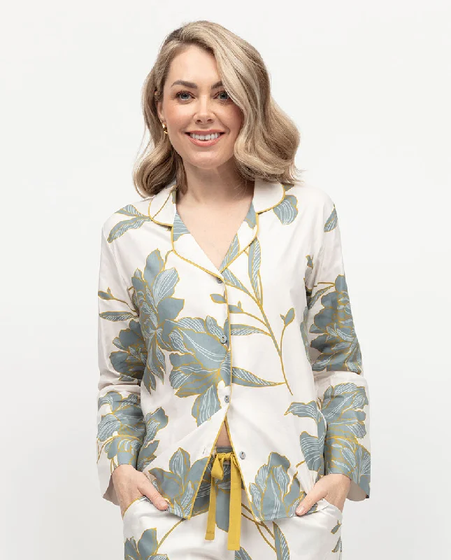 Piper Womens Floral Print Pyjama Top